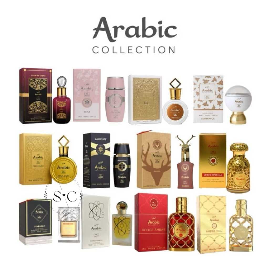 Perfumes Árabes Importado Miniaturas Femininos e Masculinos  Arabic Collection 25ML Original