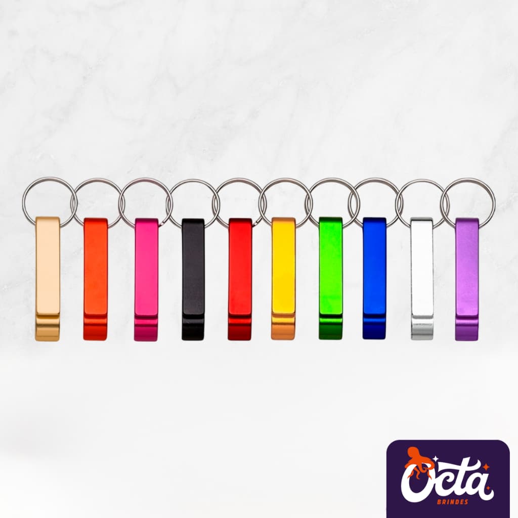 Kit Chaveiro de Metal Pé de Galinha – Abridor 200 a 400 Unidades