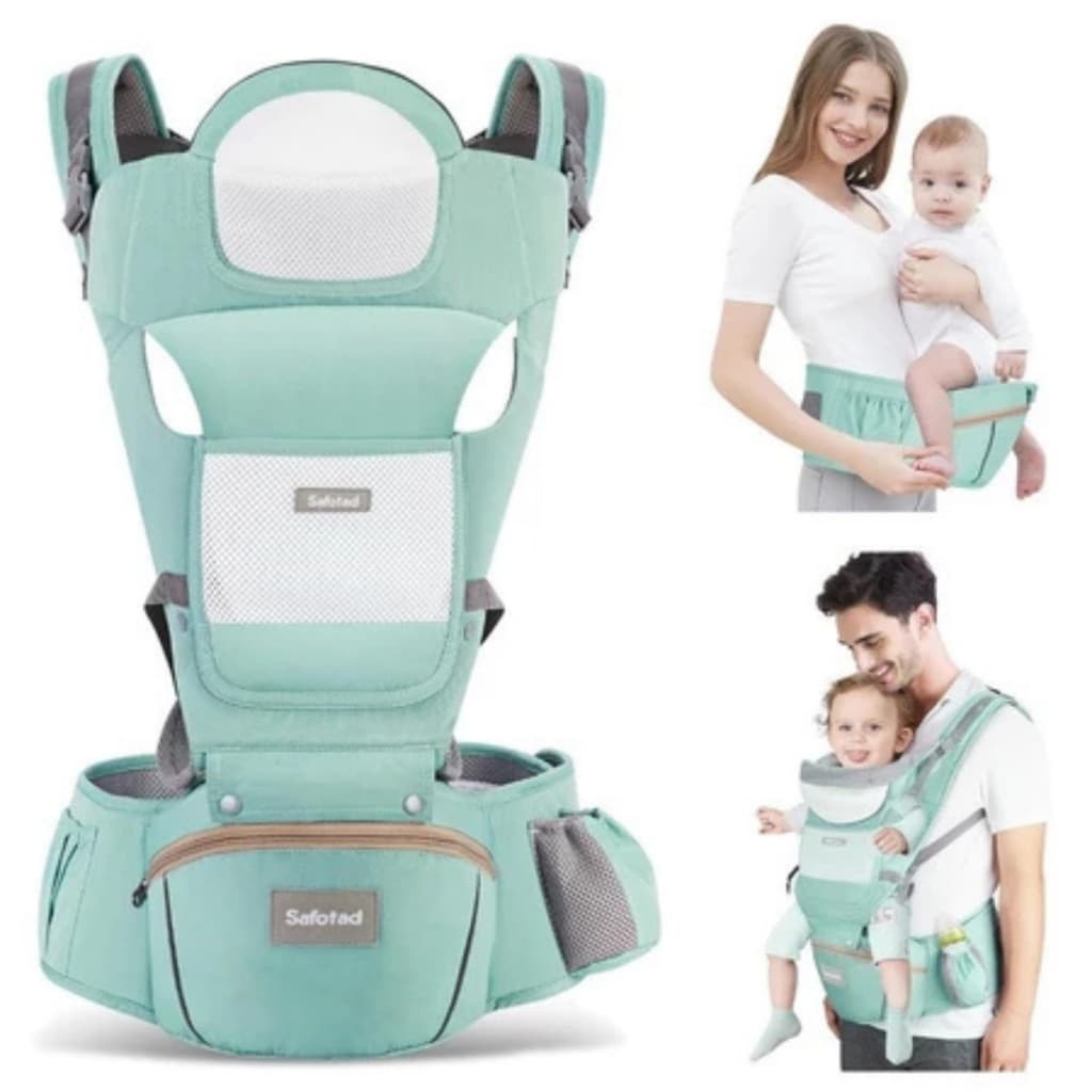 Banco De Cintura Para Bebê Canguru Passeio Varias Cores Mochila Infantil Hipseat CarrierPara Bebê