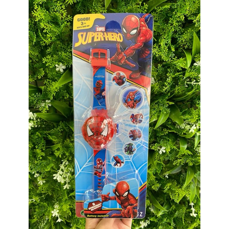 Relógio Infantil Projetor Aranha