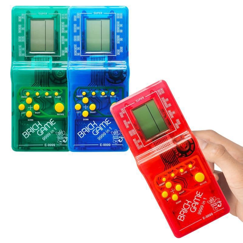 🎮 Mini Game Retrô Brick Game 9999 Jogos Clássico Portátil Tetris Anos 90 Infantil e Adulto