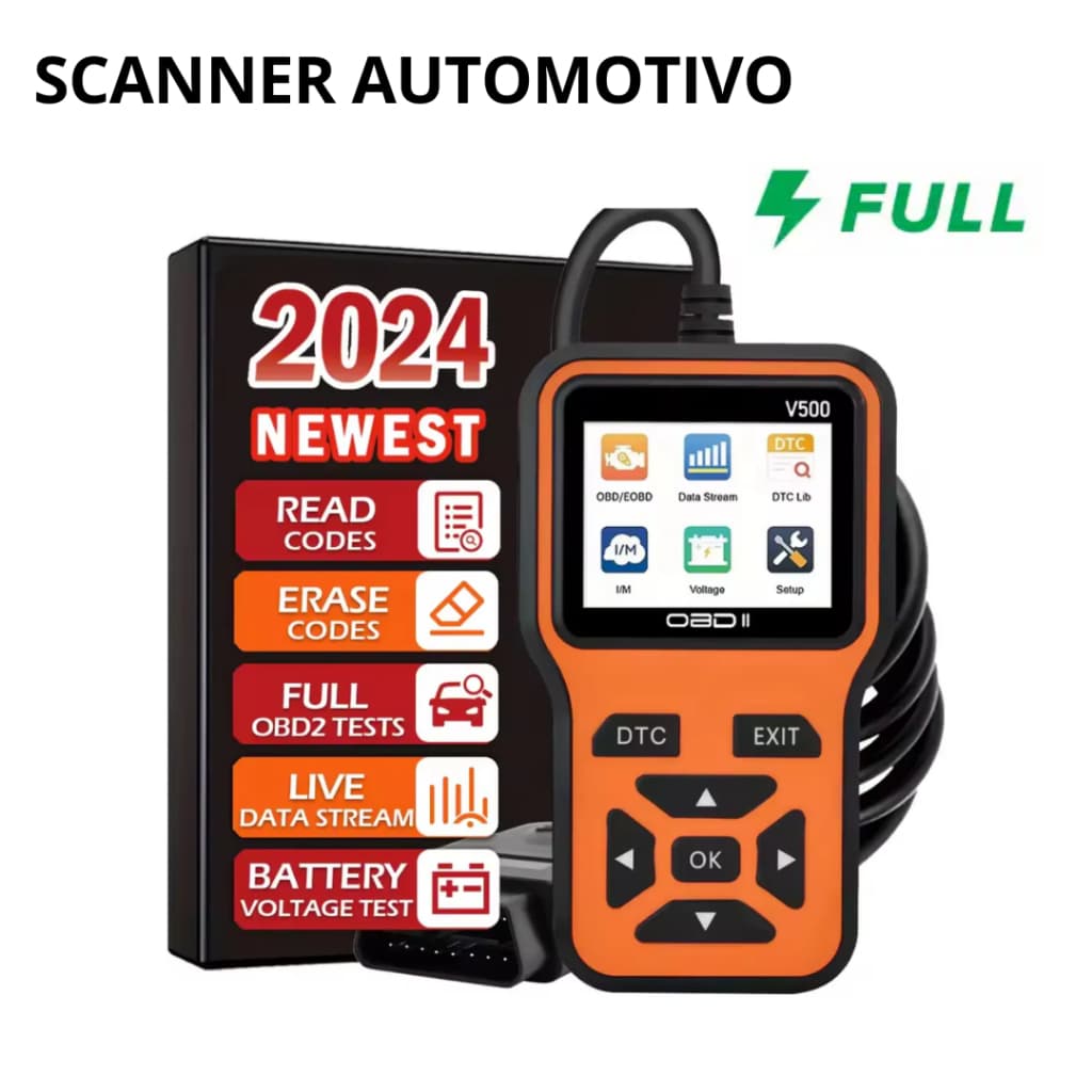 Scanner Automotivo Obd2 V500 Diagnóstico De Avarias Do Carro promoção
