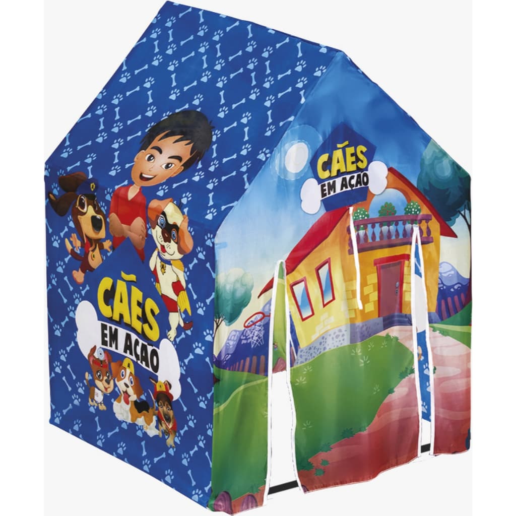 Barraca Cães em Ação Toca Tenda Infantil Styll Baby