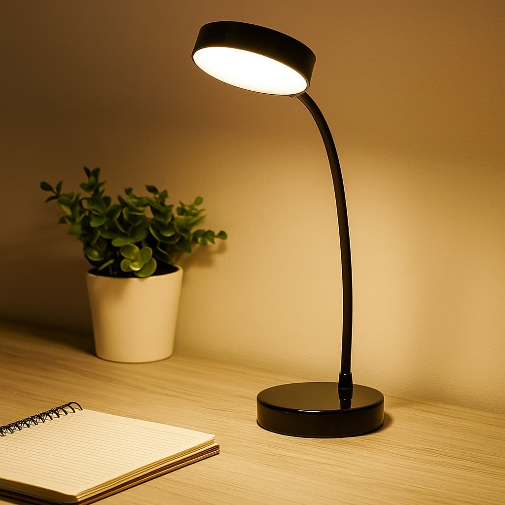 Luminária de Mesa Led Taschibra Puck Recarregável 5V