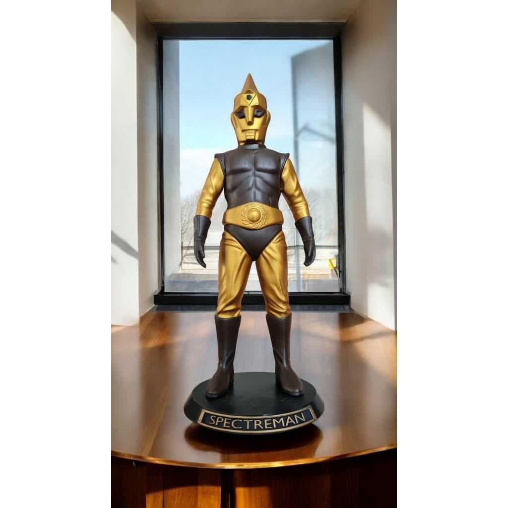 Escultura Boneco Spectreman Tokusatsu Colecionável 22cm