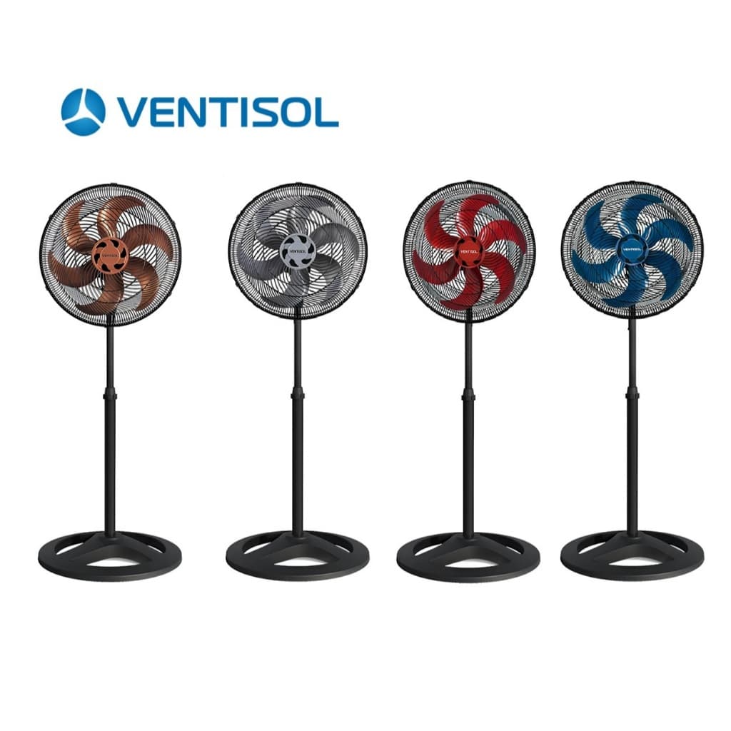 Ventilador de Coluna Ventisol Turbo 40cm 6 Pás