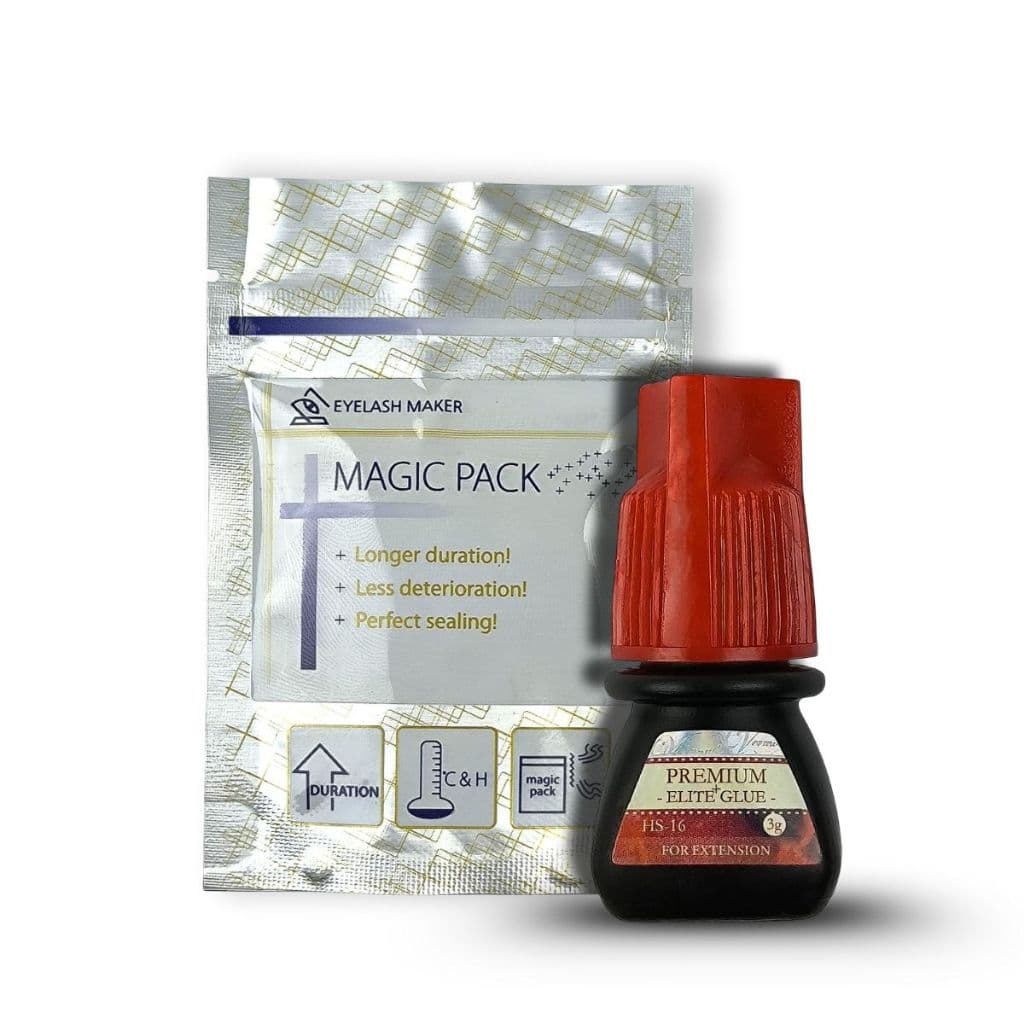 Cola Elite Premium Hs16 Extensão Cílios Volume Russo 3ml Preto