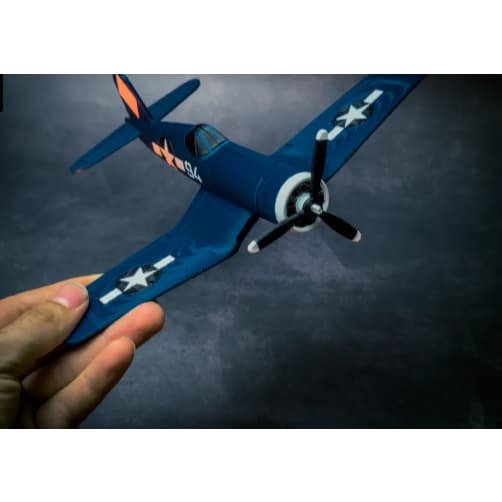 Avião brinquedo modelo F4U Corsair Partes Montaveis