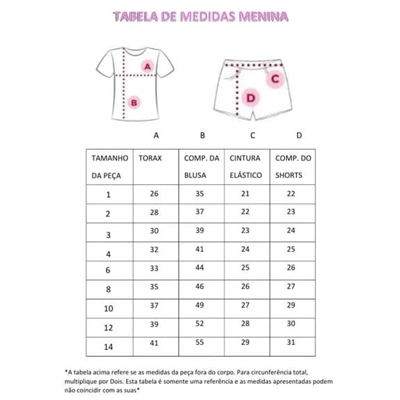 CONJUNTO SORTIDO FEMININO - VERÃO PREMIUM 100% ALGODÃO
