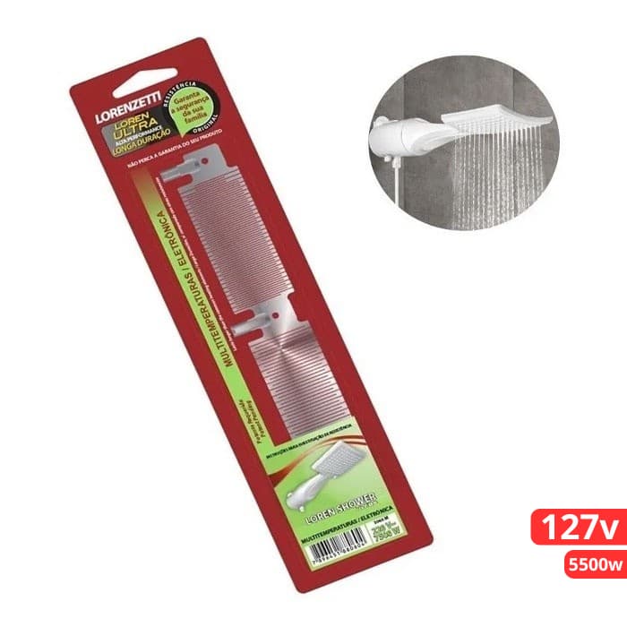 Resistência Chuveiro Loren Shower Lorenzetti Ultra 127v 5500w