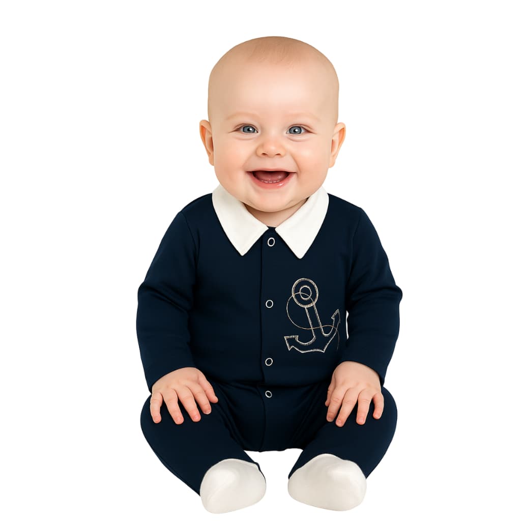Macacão Para Bebê Menino Malha Algodão Fresquinho