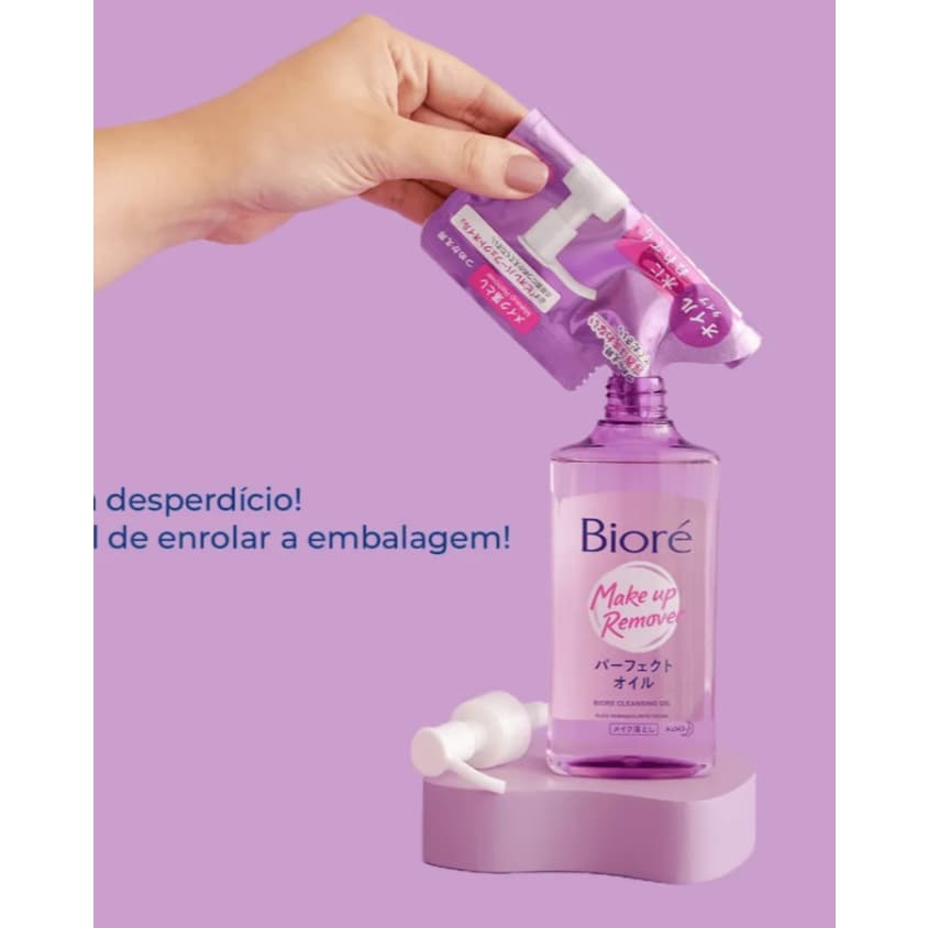 Cleansing Oil Refil Óleo Demaquilante Facial Bioré -  210ml
