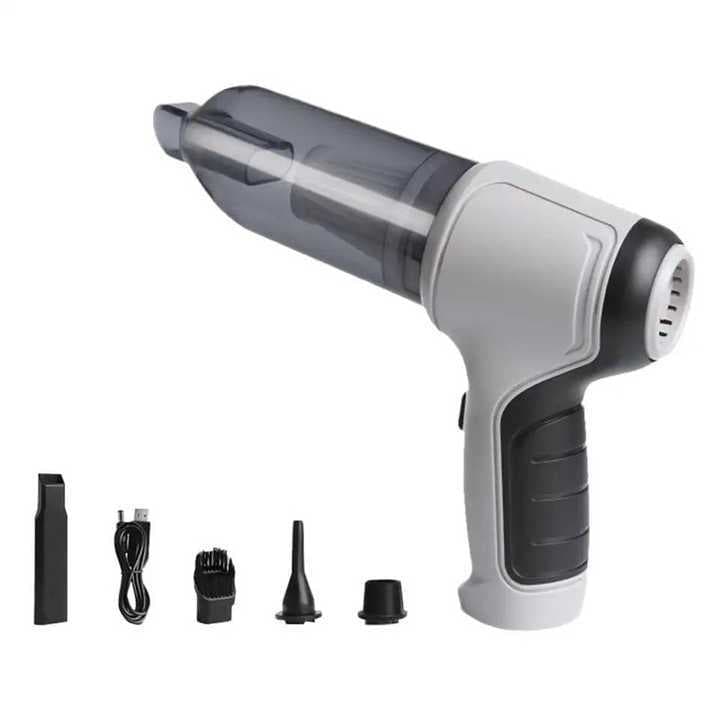 Mini Aspirador de Pó Portátil Compacto Recarregável sem Fio 1200mAH para Casa Carro Sofá Tirar Pelo
