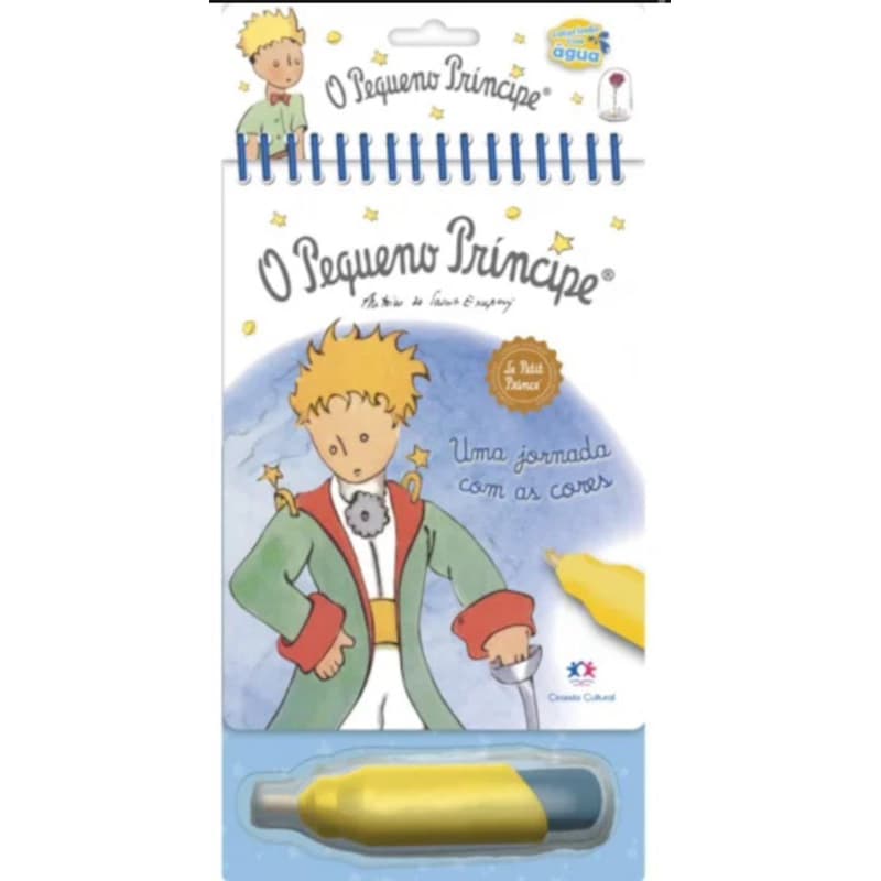 Livro Colorindo com água o pequeno príncipe .