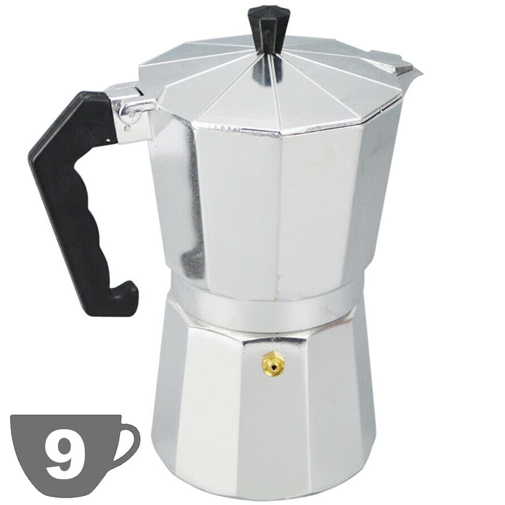 Cafeteira Italiana Alumínio Capacidade 450ml 9 Xícaras