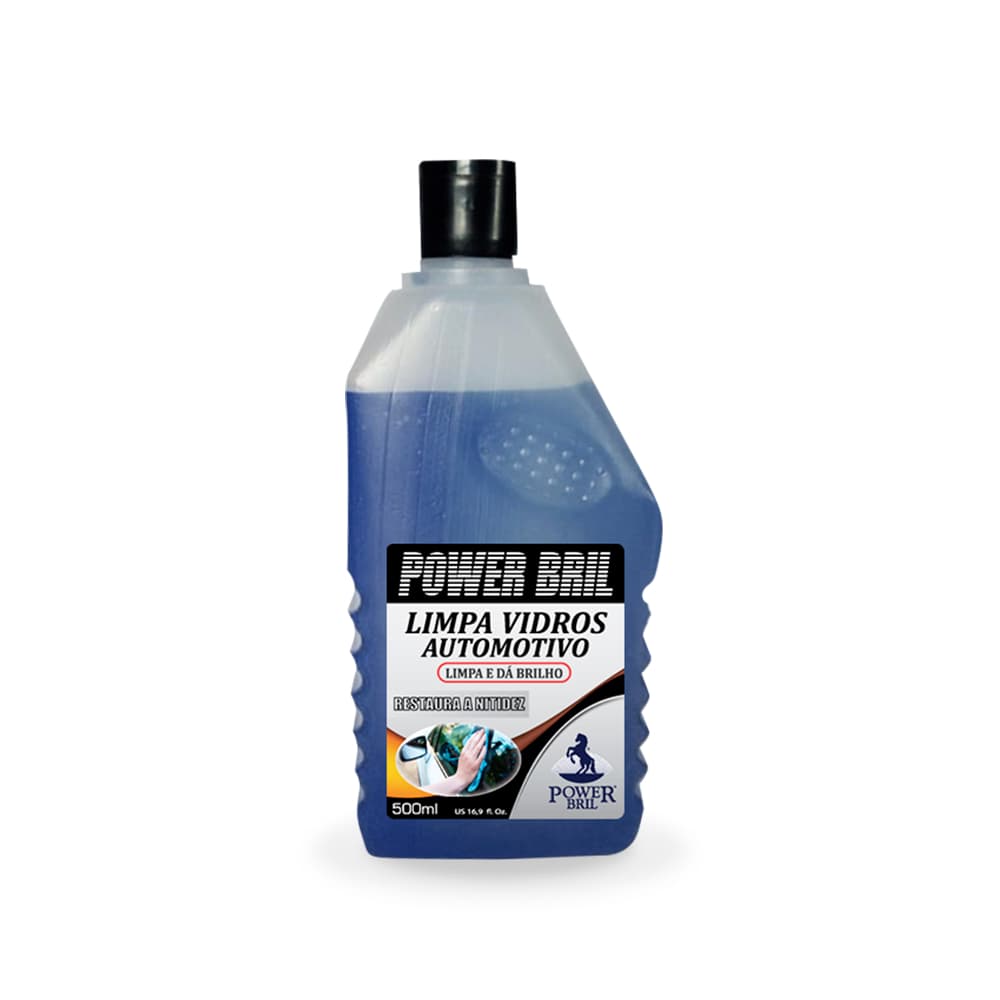 Limpa Vidros Para-brisa Power Bril 500ml - Limpeza Eficaz