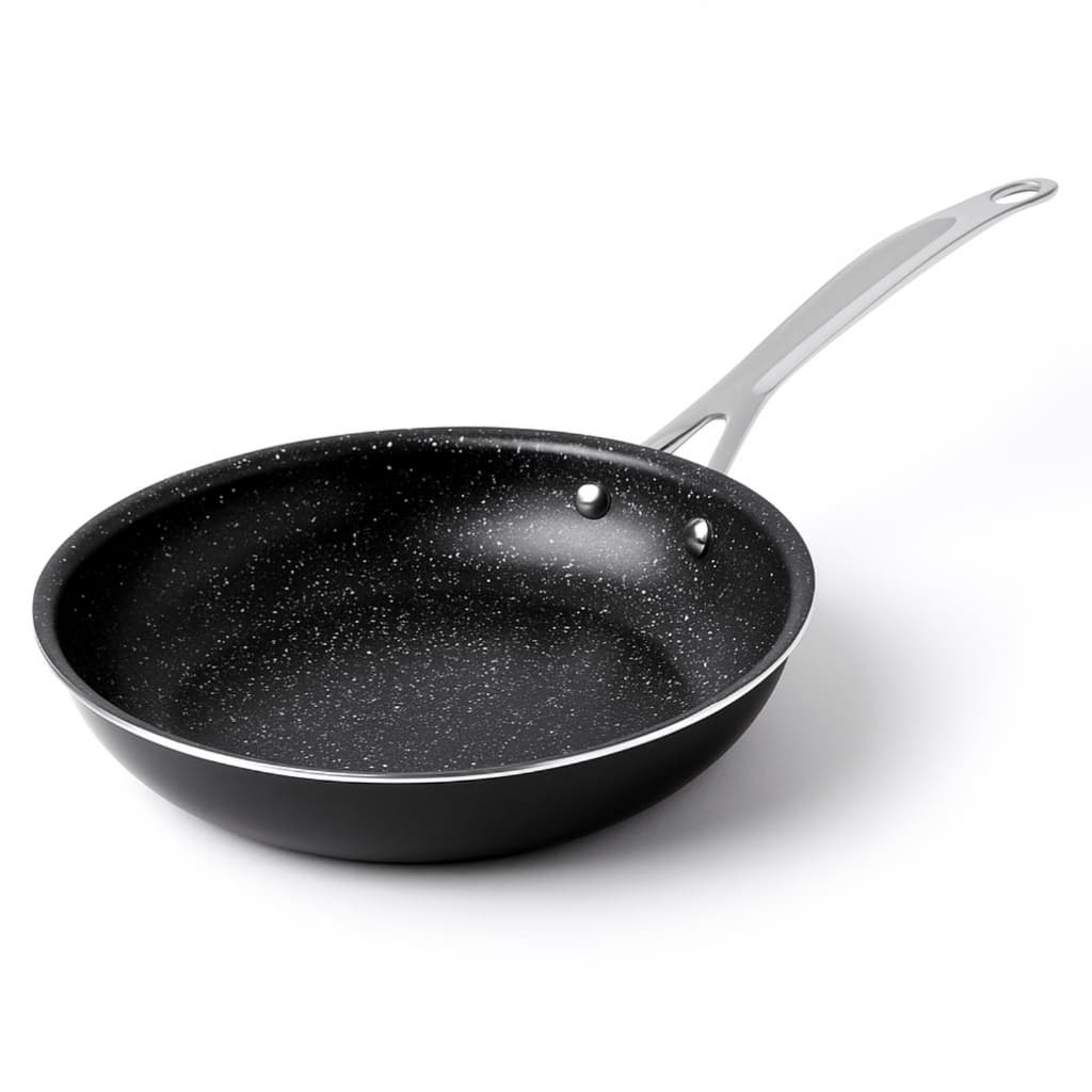 Fritadeira Frigideira Indução Não Precisa Óleo Granitada Não Risca Não descasca  todo Tipo de Fogão