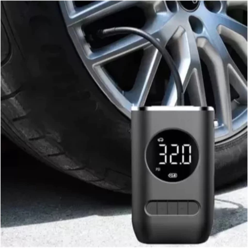 Carro Pneu Inflator Bomba De Ar Elétrica Mini Portátil Sem Fio Compressor Para Motocicleta Bicicleta-LEGAL