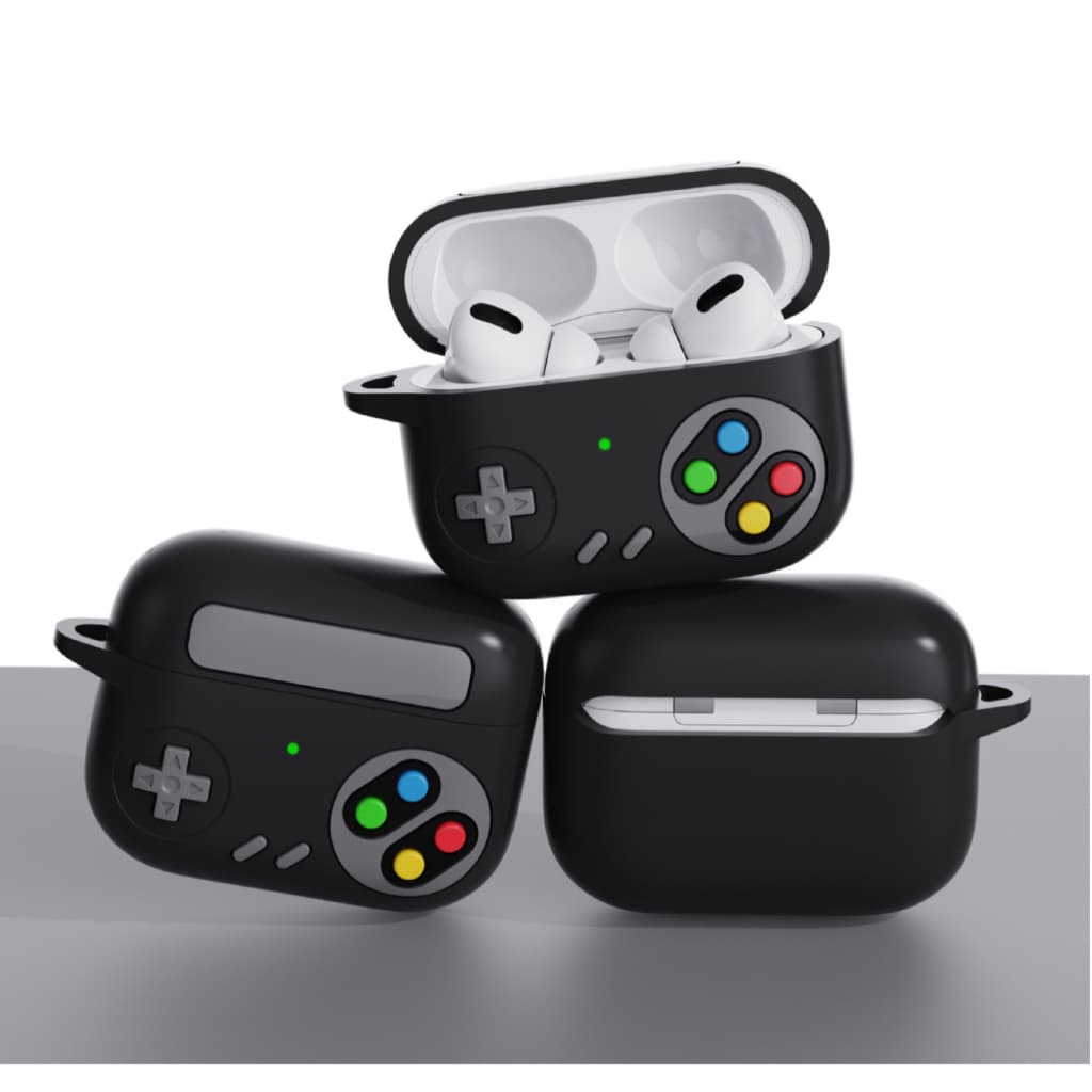 Capa para AirPods Pro 2 Modelo Mini Game Case Estojo de Proteção Compatível com Fone AirPods Pro 2