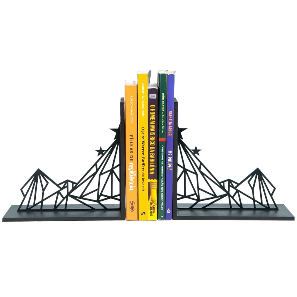 Aparador de Livros Acotar MDF Suporte Porta Livros Fantasia Decorativo Estante
