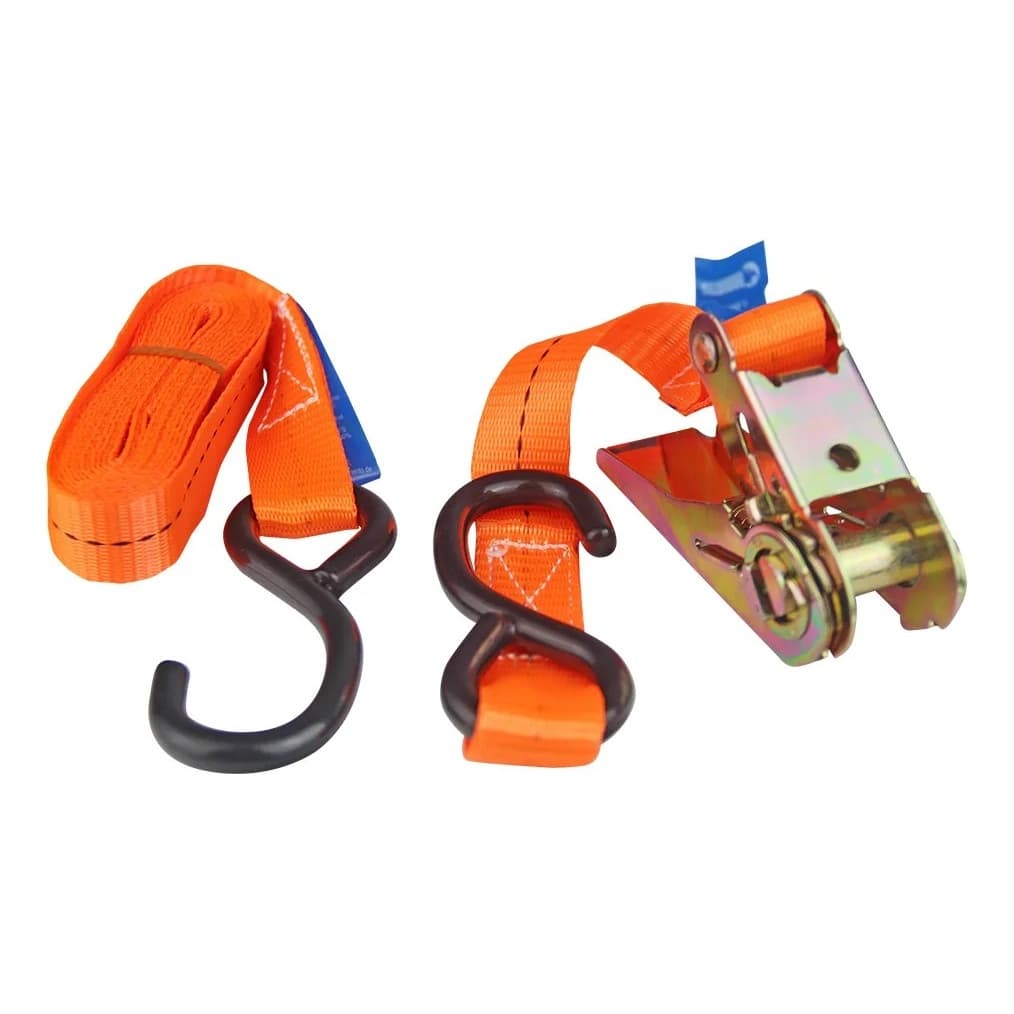 Catraca Cinta Amarração Jetski Moto Bike 800 Kg 3m Robustec Cor Laranja