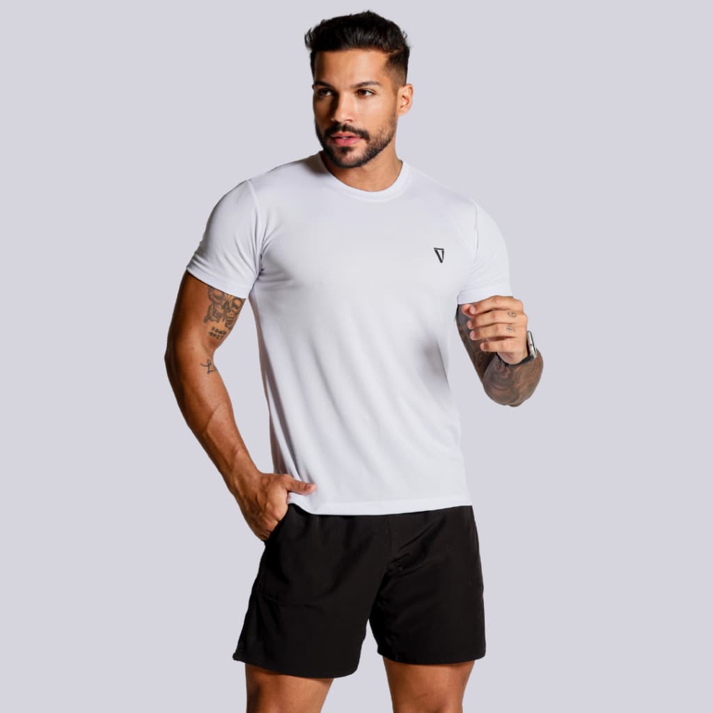 Camiseta Masculina Esportiva Dry Fit | Conforto e Estilo para Treino