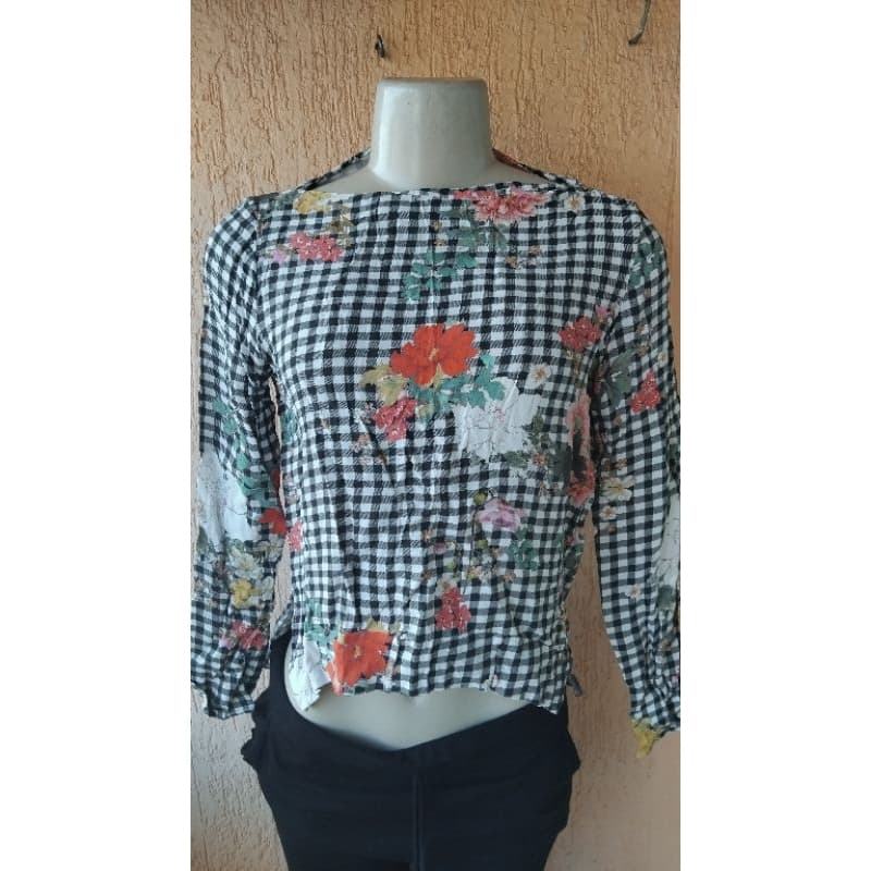 BRECHO Cropped tam P
