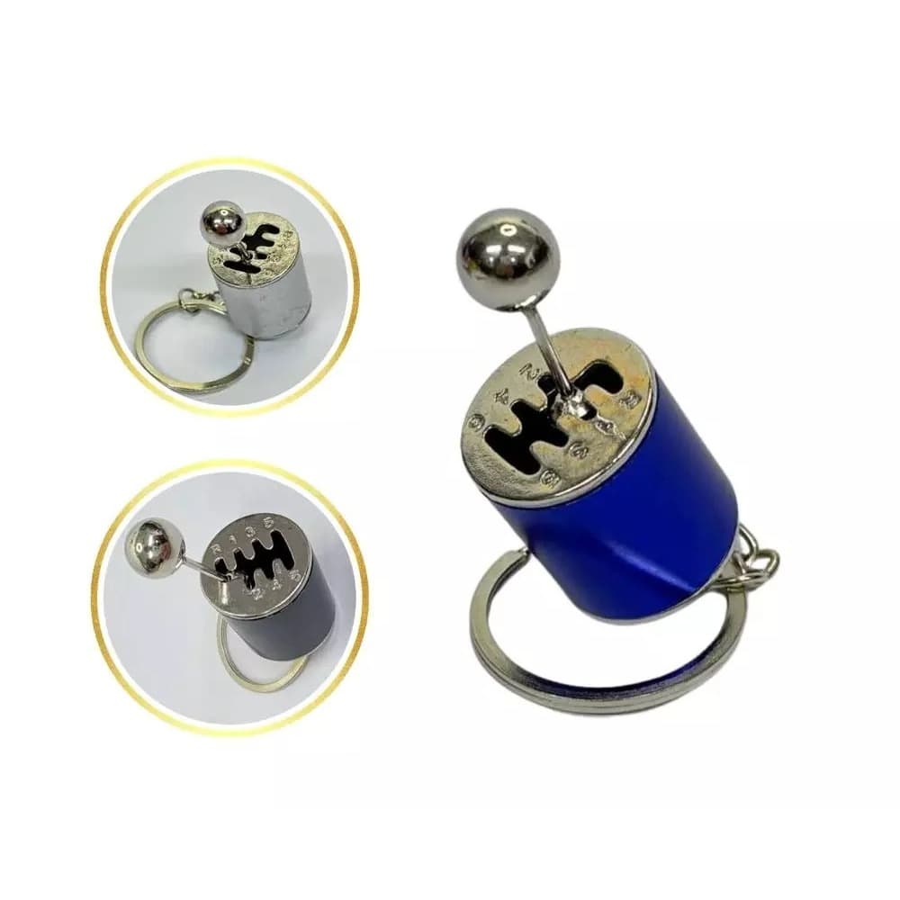 Kit Chaveiro Metal Câmbio Marcha Manual 11cm
