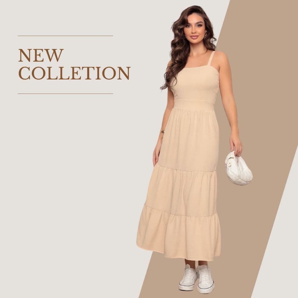 VESTIDO FEMININO LONGO SOLTO COM ALCA E BOJO ELEGANTE FESTA TECIDO PREMIUM DUNA PRA ARRASAR