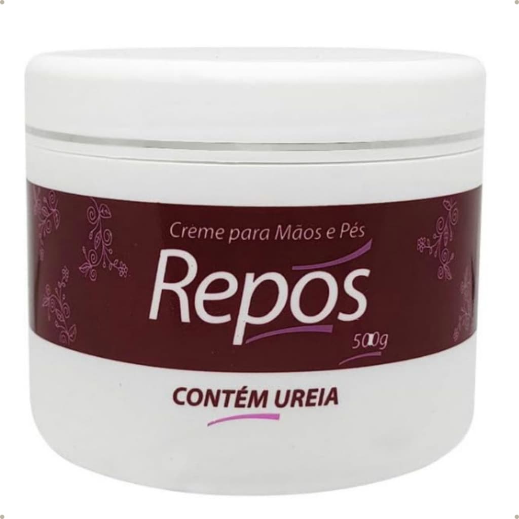 Creme Para Mãos e Pés c/ Ureia 500g - Repos