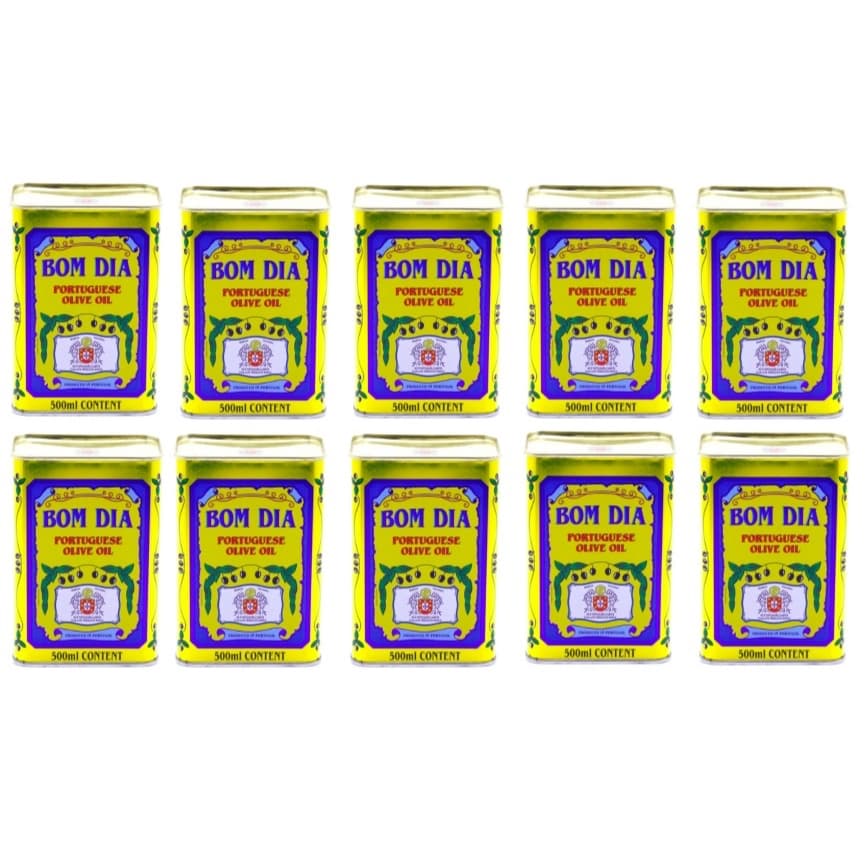Azeite Português bom dia Lata 500ml kit com 10 latas