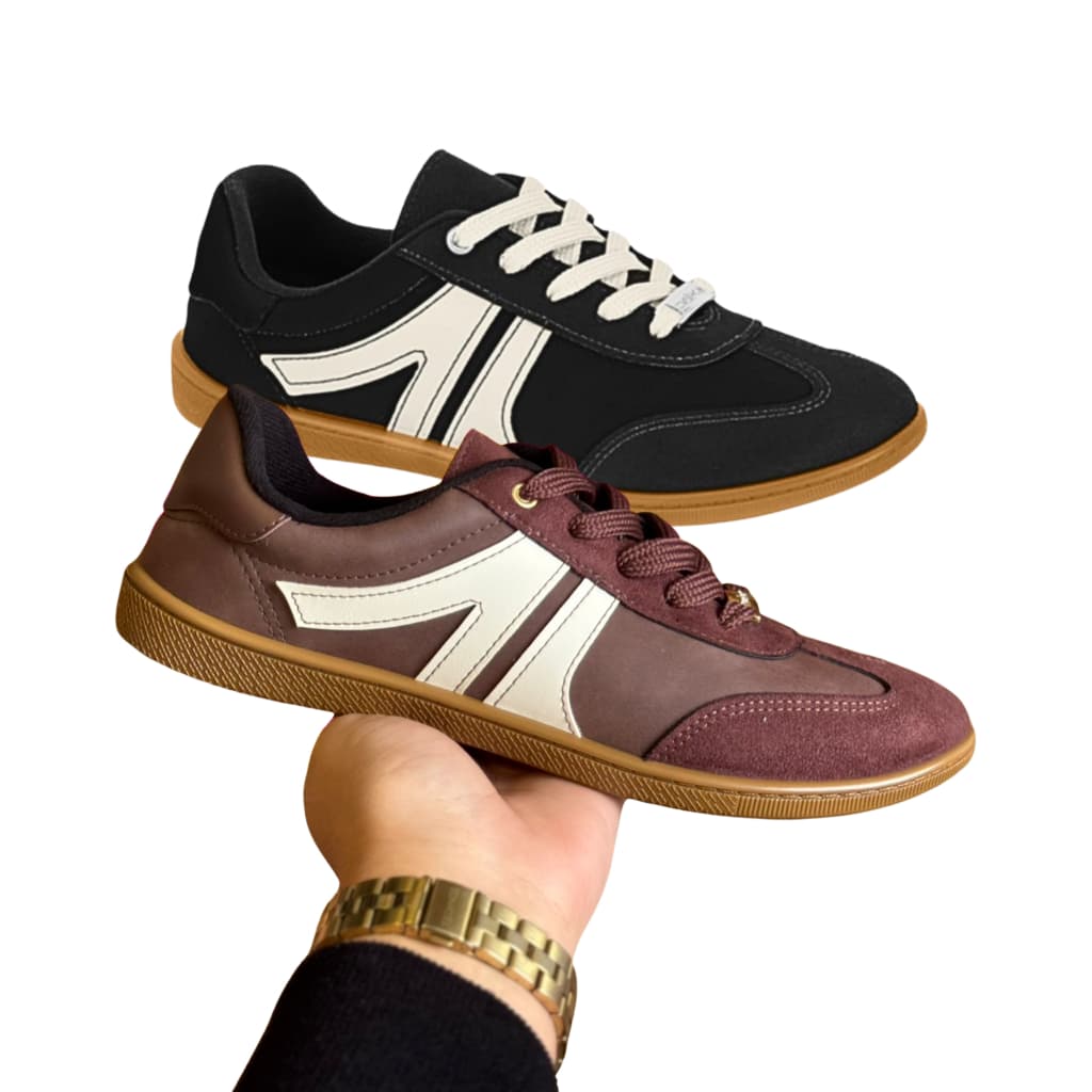 Tênis Feminino Moleca 5605.472 Casual Confortável Baixo Nobuck Moda 2025 Lançamento Original