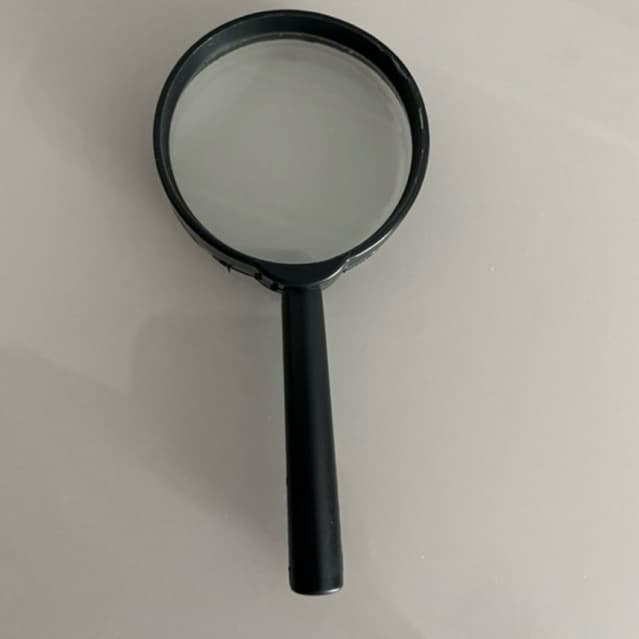 Lupa de aumento para leitura50mm