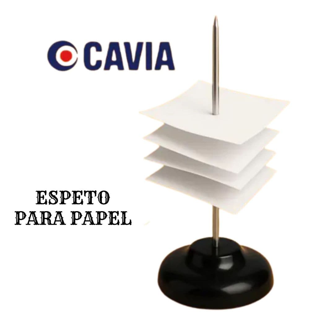 1UNID Espeto de Mesa CAVIA – Suporte para Recibos, Anotações e Pedidos