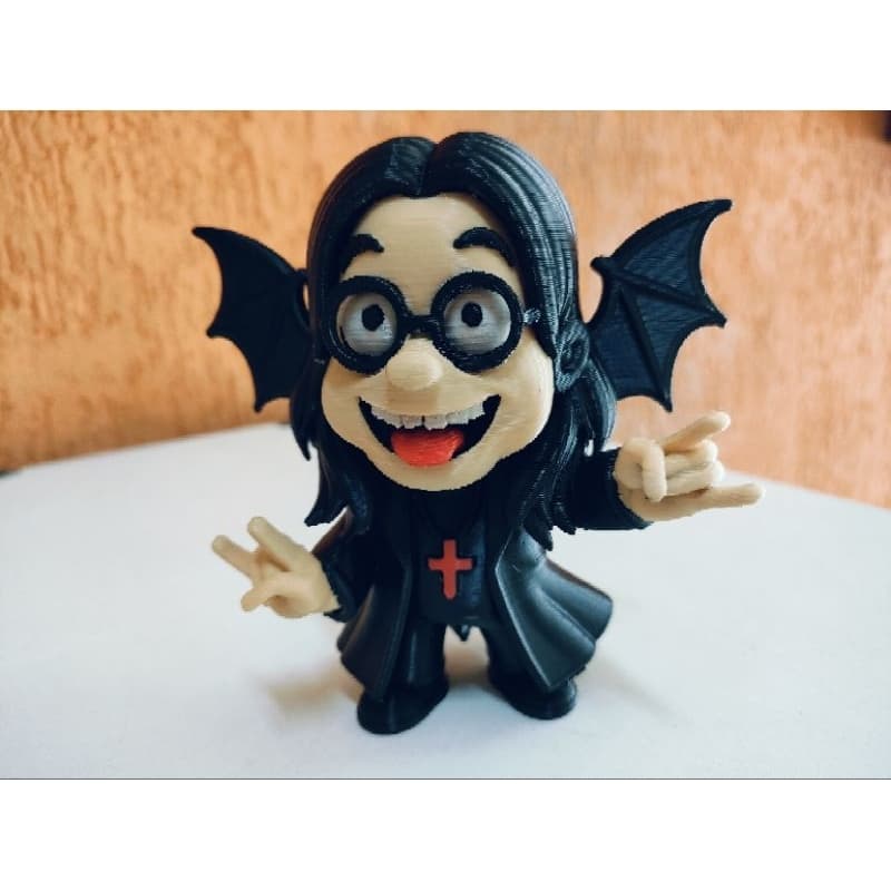 Boneco Action Figure Estátua Ozzy Osbourne Funko Rock