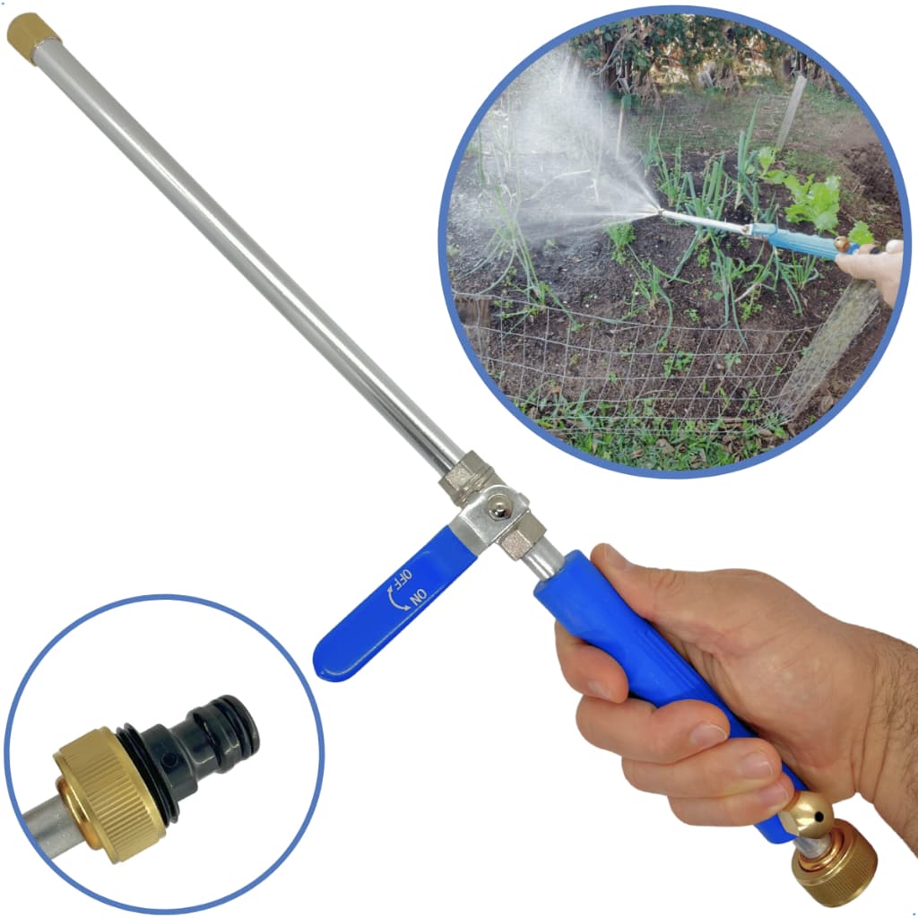 Esguicho mangueira jardim calçada carro bico de alta pressão jet power washer engate rápido outix