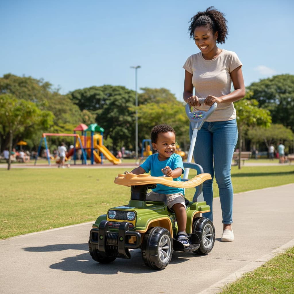 Quadriciclo de Passeio Infantil Jip Jip 3 em 1, Crescimento e Diversão Garantida Vários Modelos