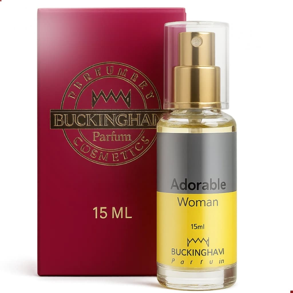 Perfume Feminino Colônia Adorable Woman Buckingham 15ml Para Bolso Bolsa