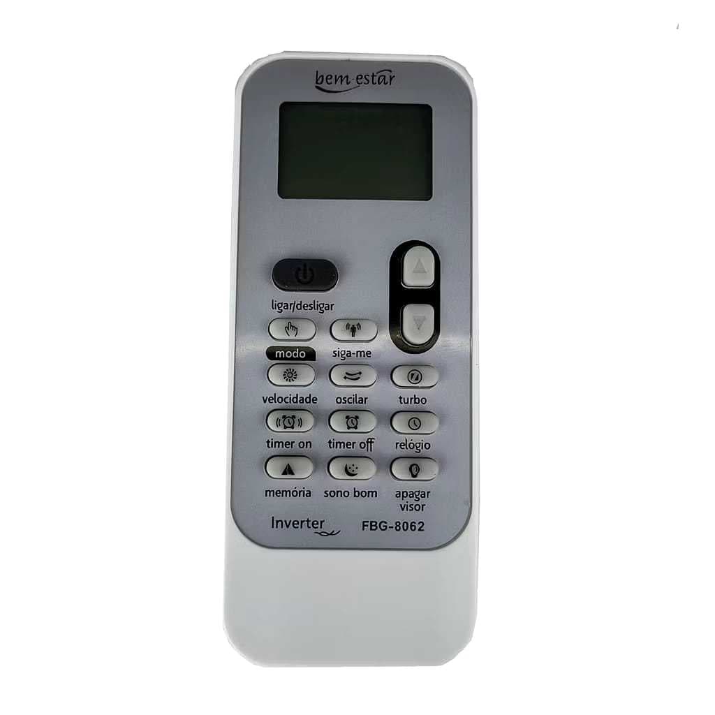 Controle Ar Condicionado  Compatível C/ Consul Inverter MODELO-8062