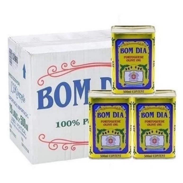 Azeite Português Bom dia Lata 500ml kit 20 latas