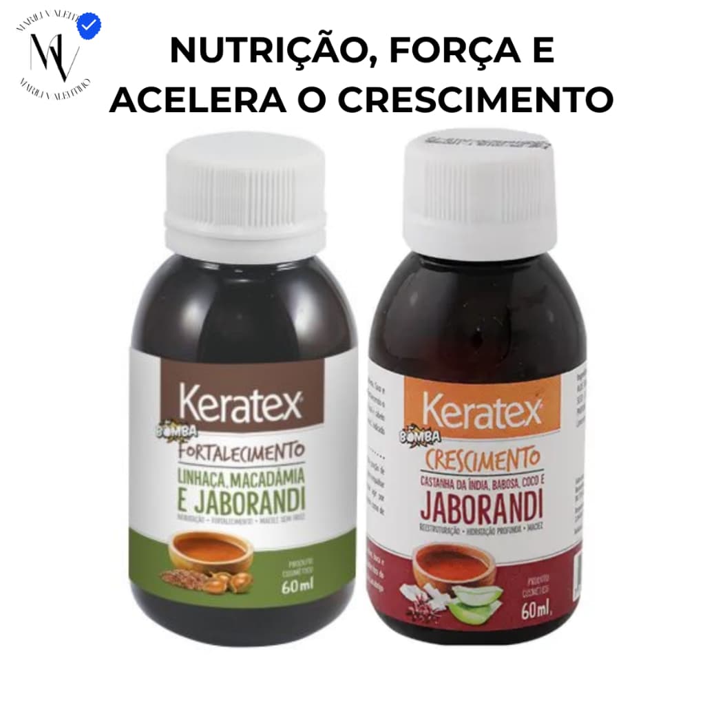 Kit Óleo Capilar Bomba Crescimento Jaborandi