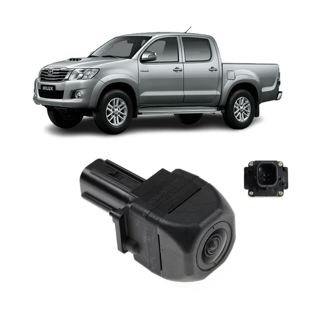 Camera De Ré Toyota Hilux 2011-2015 Plug And Play Código da peça: 86790-71030