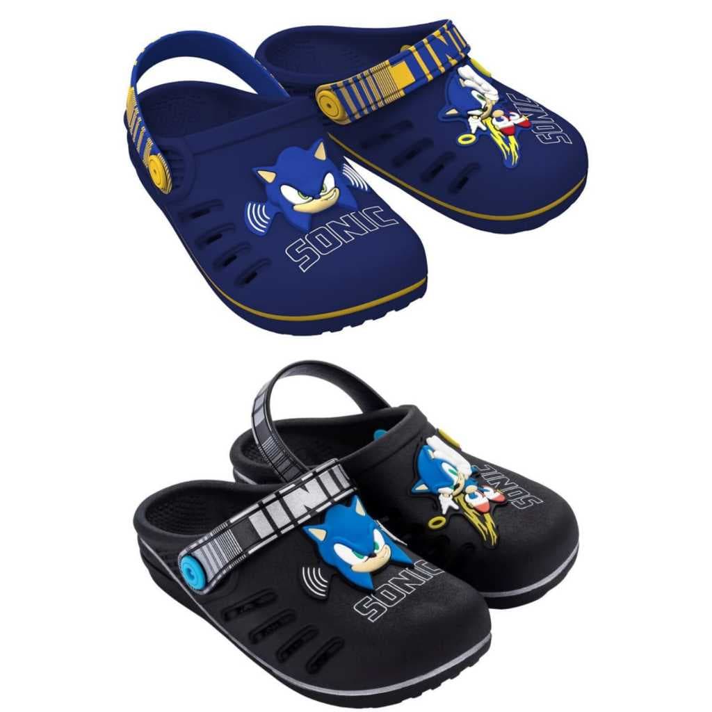 Babuche Infantil Sonic Speed Grendene Kids 22594