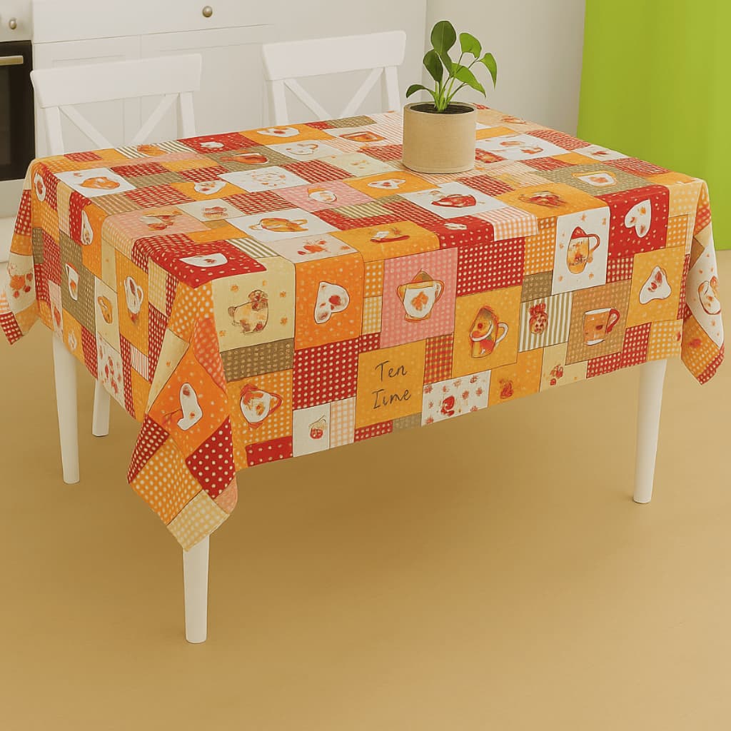 Toalha de Mesa Retangular Estampada – 1,00x1,45