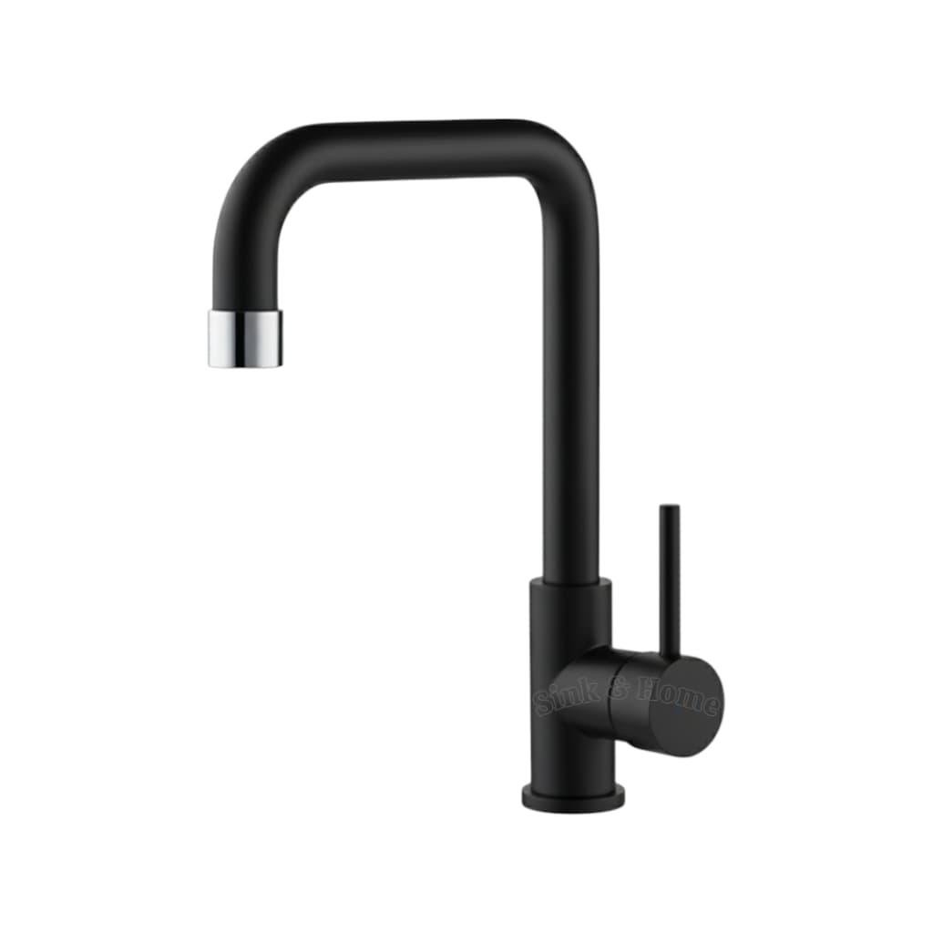 Torneira De Bancada Preto SemiFosco Cuba Pia Metal Cozinha 26cm