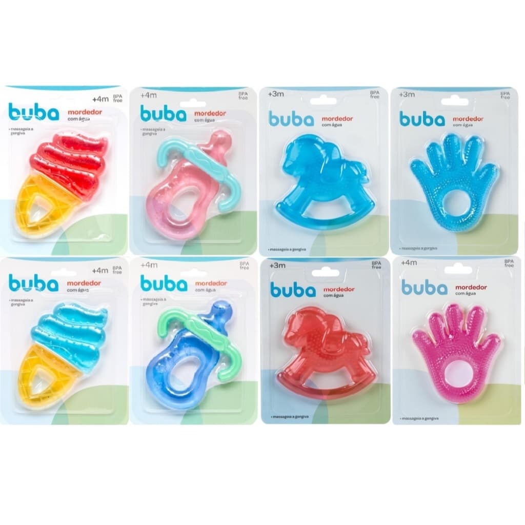 Mordedor Buba Massageador Dente Bebe Infantil