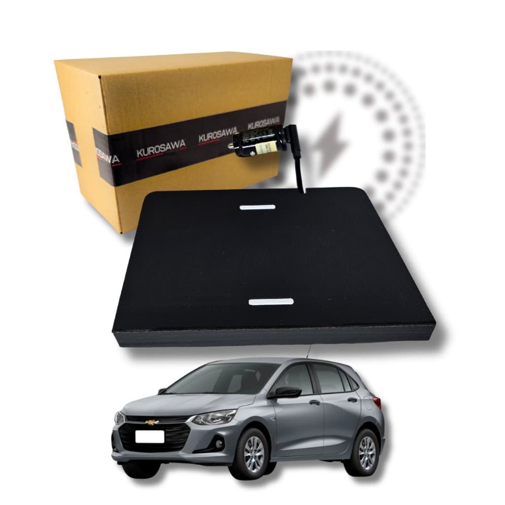 Carregador por Indução Automotivo Chevrolet Onix 17.2w Sem fio, Encaixe Perfeito.
