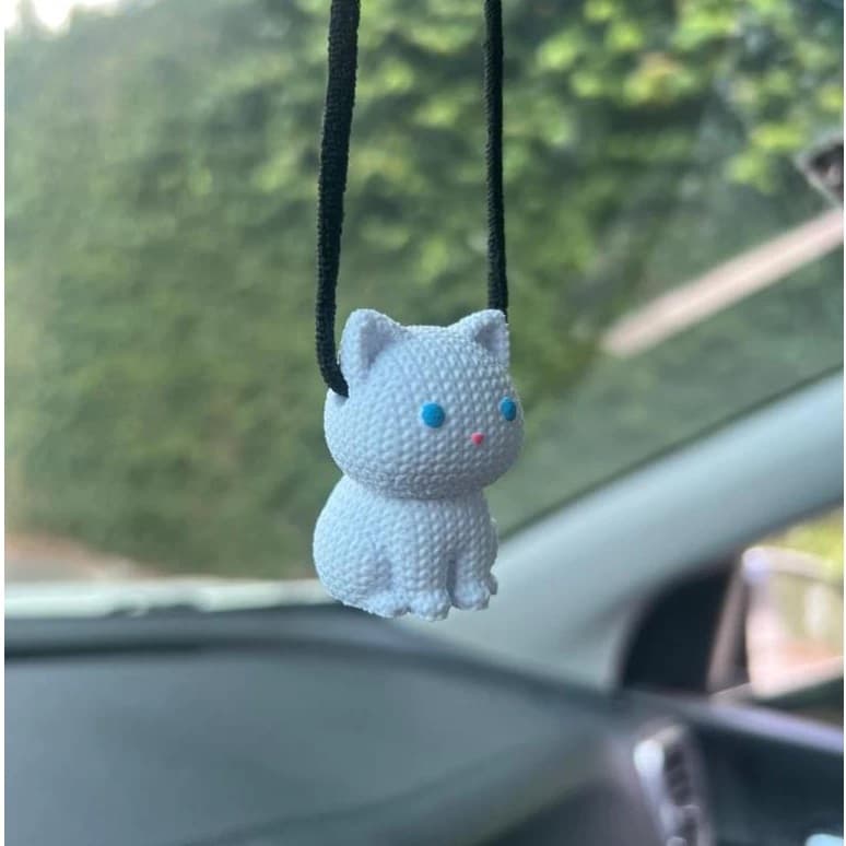 Cheirinho para Carro Gatinho (Diversas Cores) Aromatizador