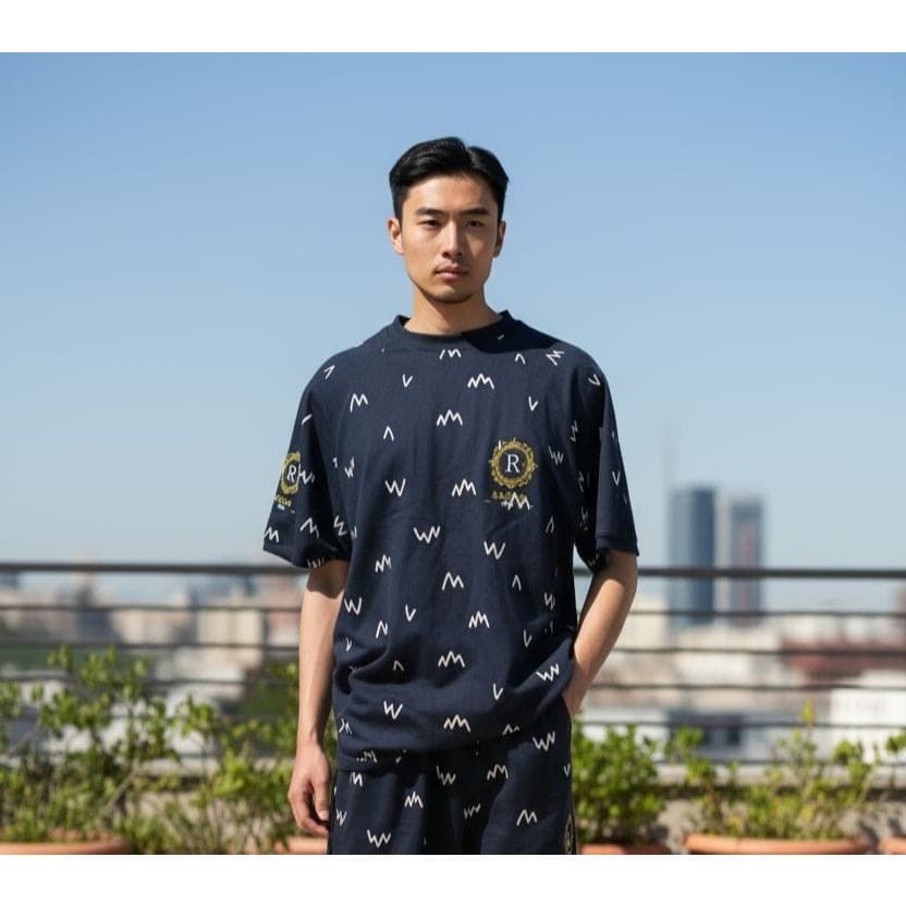 Conjunto Moletinho Importado De Verao Calca e Camiseta Estampado