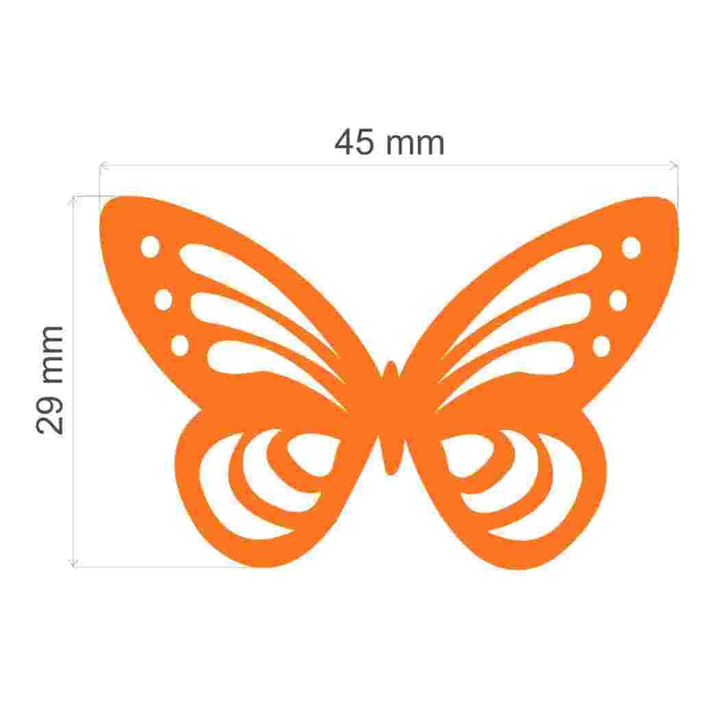 Furador de Papel Scrapbook Complexo Borboleta Toke e Crie Ref.7485